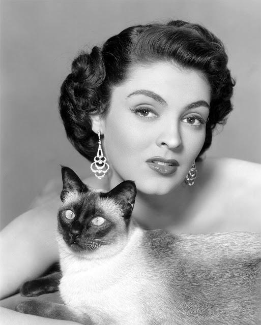 American film actress Suzan Ball (1934 - 1955) 