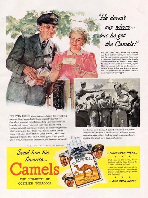 Camel Cigarette Advertisement - 1942 