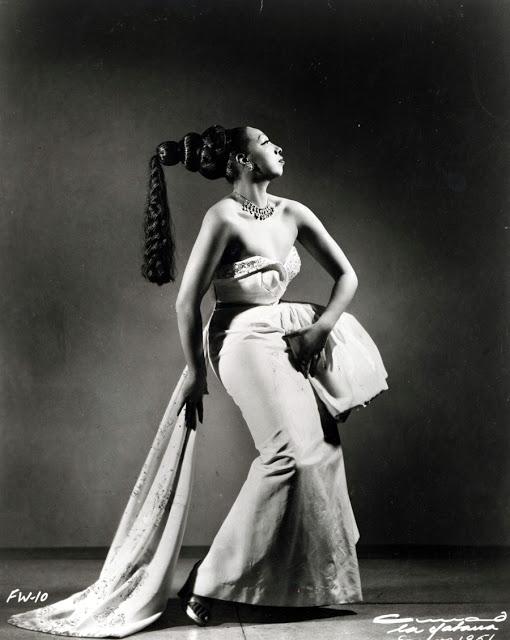 Dancer and Actress Josephine Baker in Havana, Cuba - 1951 